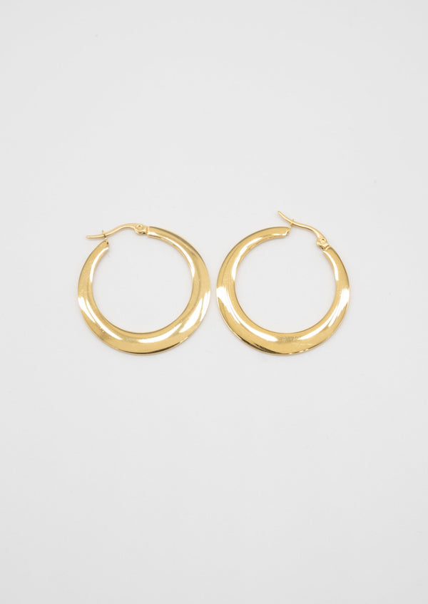 GOLD HOOP EARRINGS