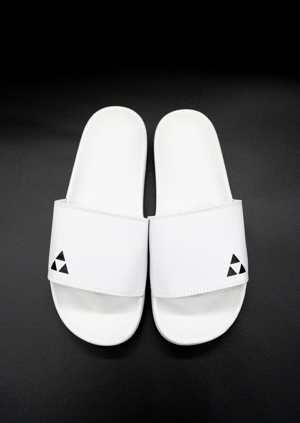 WHITE TRIANGLE SLIDES