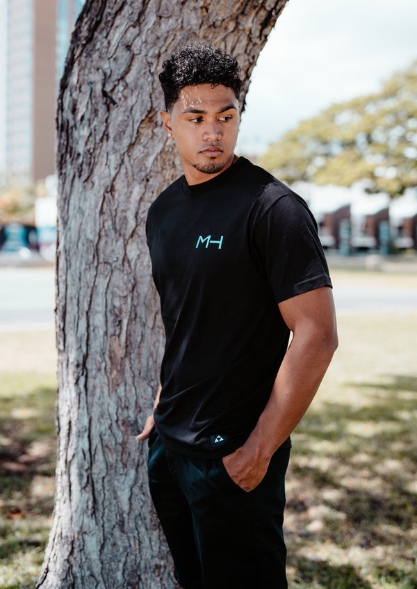 TURQUOISE MH TEE