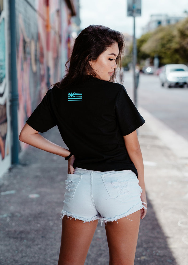 TURQUOISE MH TEE